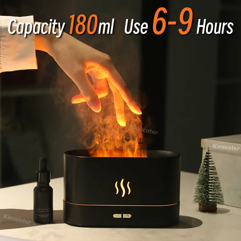 Aroma Diffuser Air Humidifier Flame